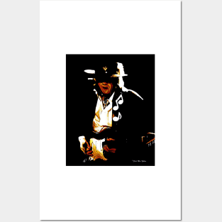 Caught In The Crossfire - SRV - Graphic 2 Posters and Art